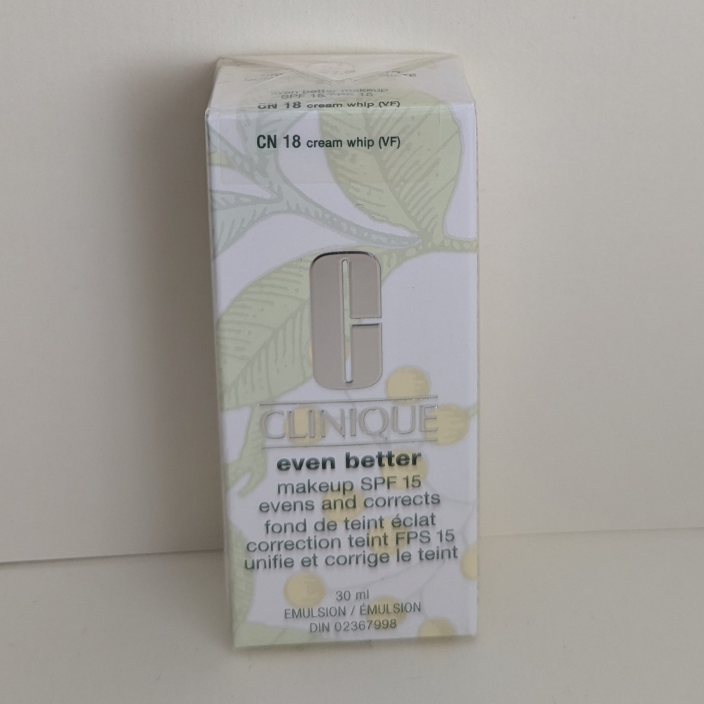 Clinique Even Better Makeup SPF15 Foundation - CN18 Cream Whip